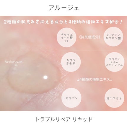 トラブルリペア リキッド/アルージェ/美容液を使ったクチコミ(3枚目)