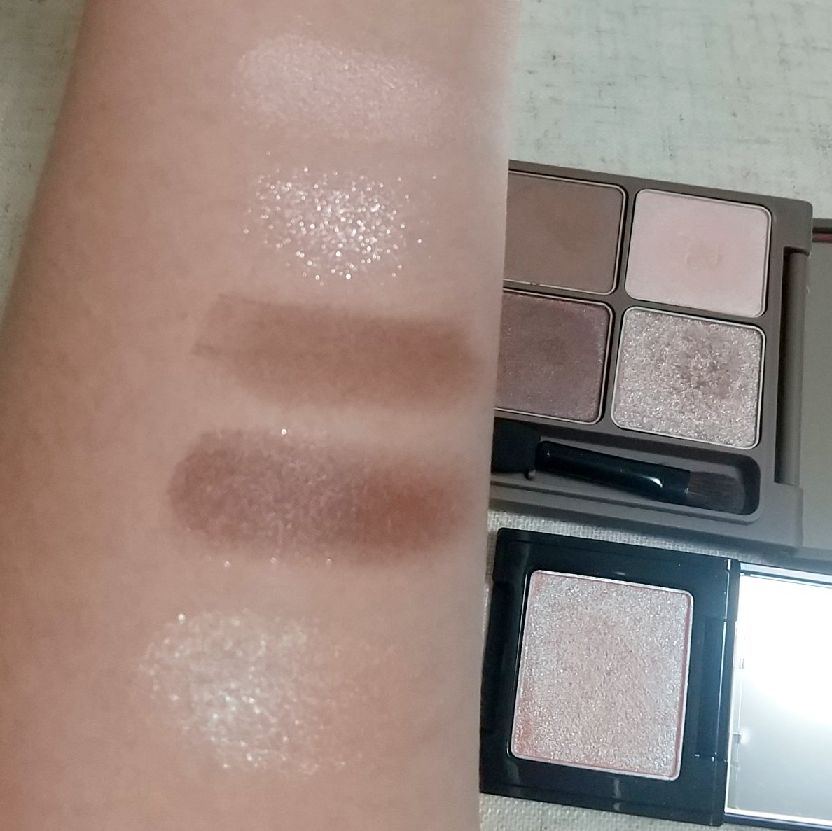 ラズル アイカラー/エレガンス ラズル /単色アイシャドウを使ったクチコミ（3枚目）