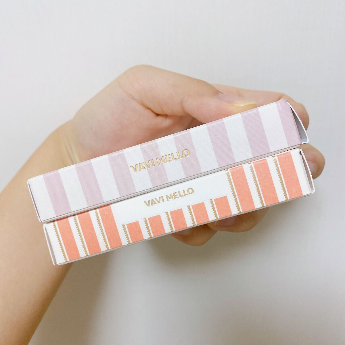 バレンタインボックスミニ/VAVI MELLO/アイシャドウパレットを使ったクチコミ(5枚目)