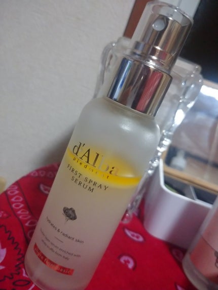 ダルバ ホワイトトリュフファーストスプレーセラム/ダルバ/ミスト状化粧水を使ったクチコミ(1枚目)