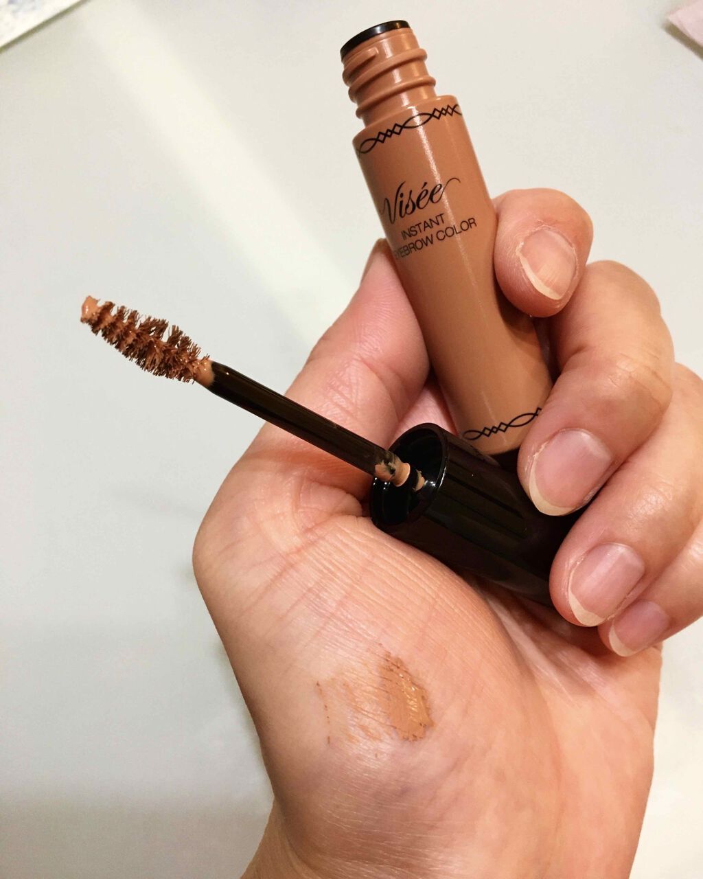 ヴィセ リシェ インスタント アイブロウ カラー/Visée/眉マスカラを使ったクチコミ(2枚目)