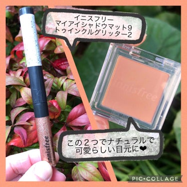 トゥインクル グリッター/innisfree/リキッドアイライナーを使ったクチコミ（1枚目）