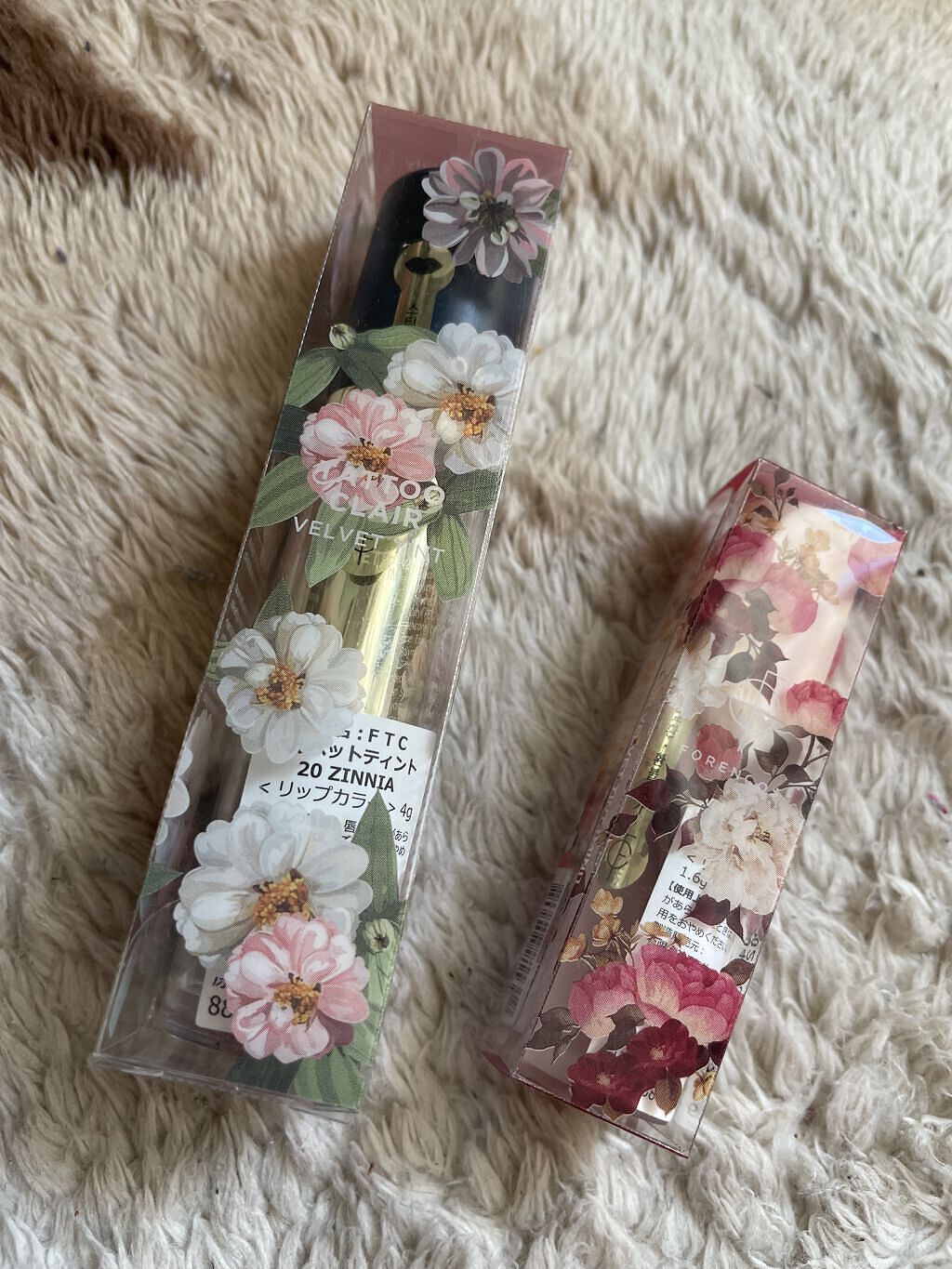 タトゥーベルベットティント #20 ジニア/フォレンコス/リップティントを使ったクチコミ（2枚目）