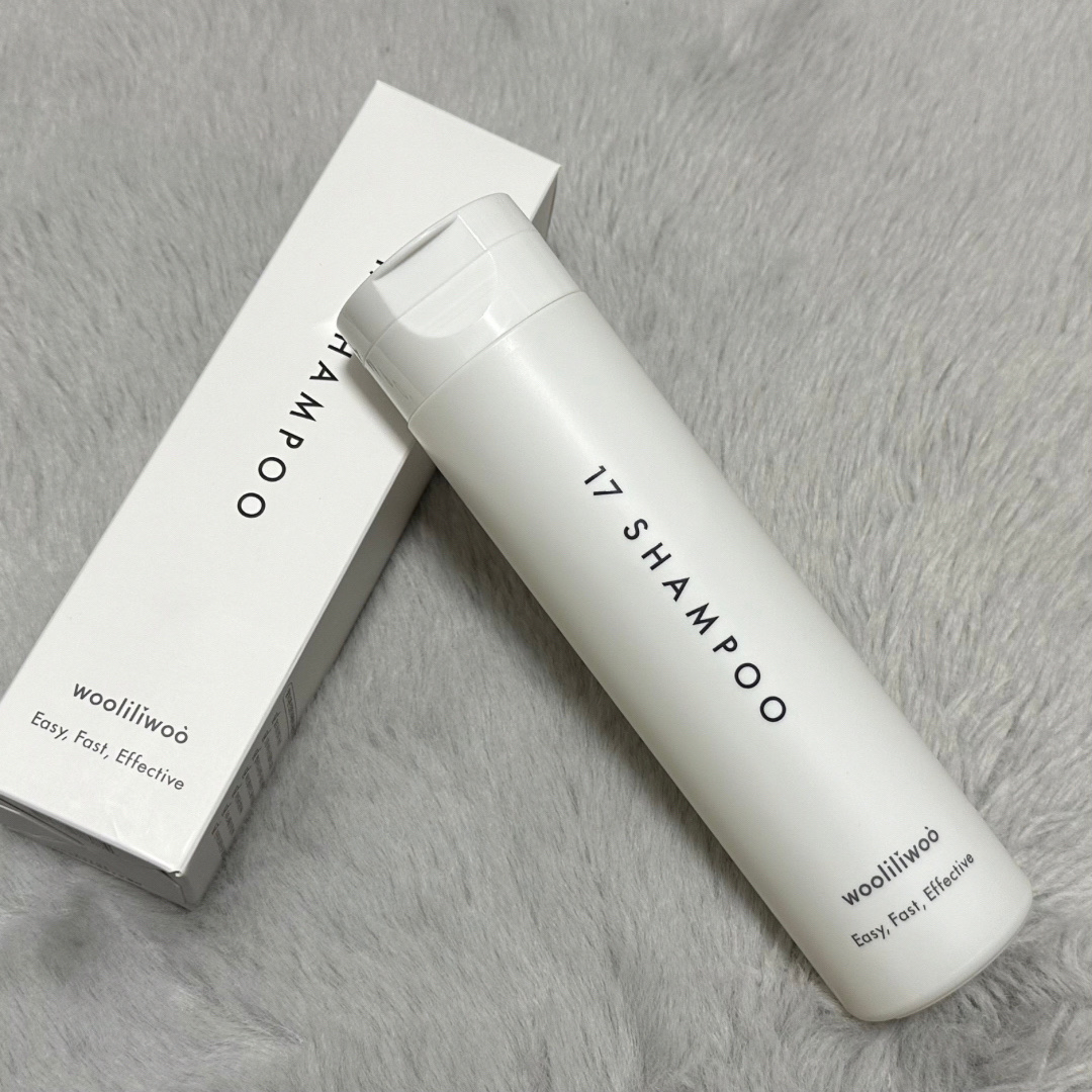 【wooliliwoo 17 シャンプー】

［PR］今回はwooliliwooさんに提出して頂いた17 シャンプーをレビューします！


✼••┈┈••✼••┈┈••✼••┈┈••✼••┈┈••✼

［使った商品］

wooliliwoo