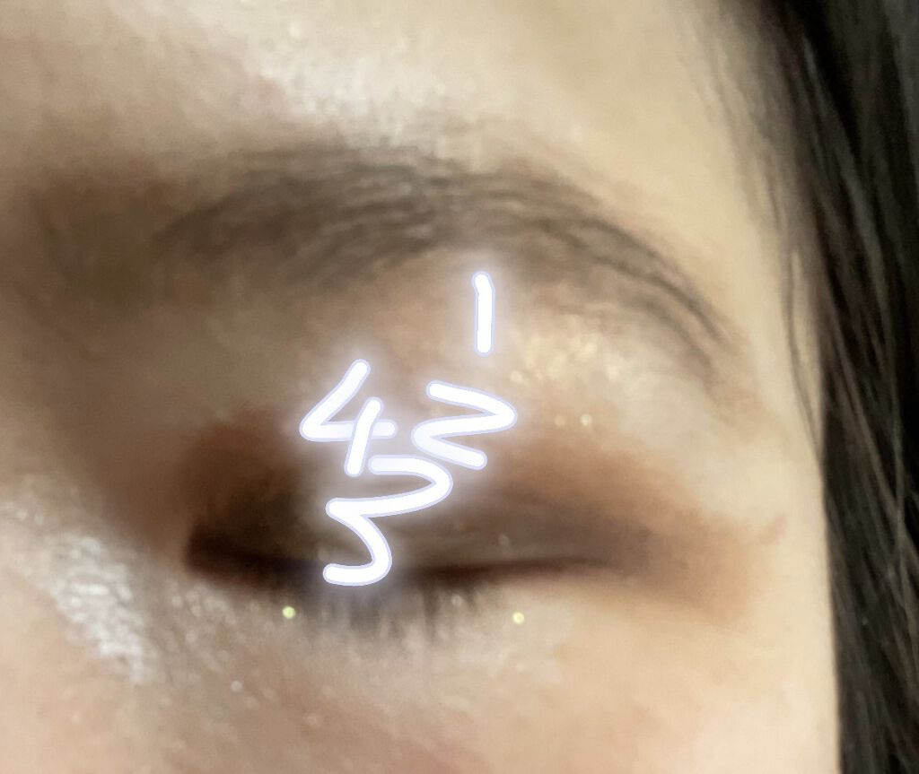 カラーフィルターシャドウパレット(ラインフレンズエディション) No.5/MISSHA/アイシャドウパレットを使ったクチコミ（3枚目）