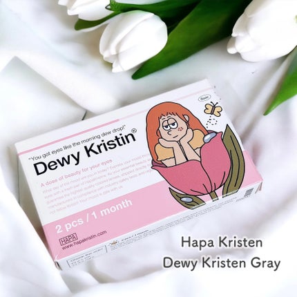 Dewy Kristin/Hapa kristin/カラーコンタクトレンズを使ったクチコミ(1枚目)