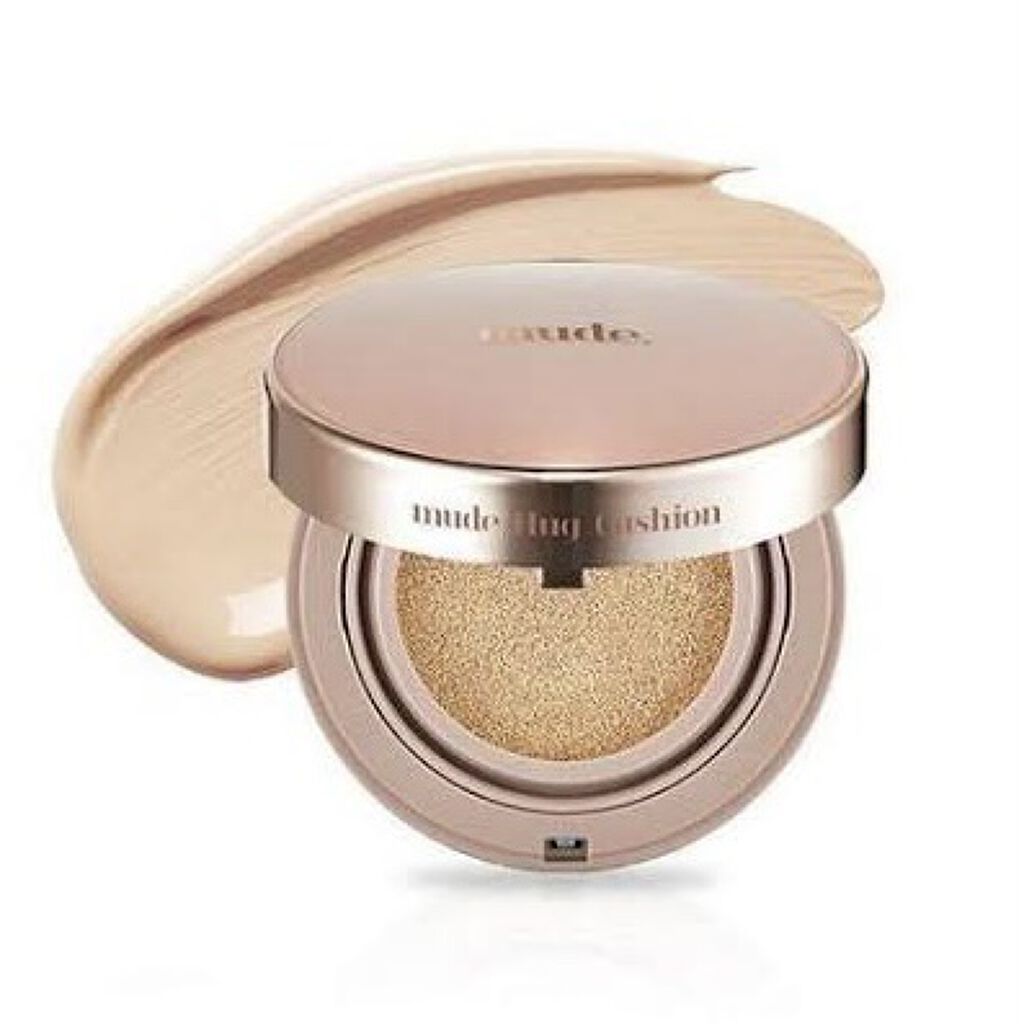 ハグクッション 23ベージュ/mude./クッションファンデーションを使ったクチコミ（1枚目）