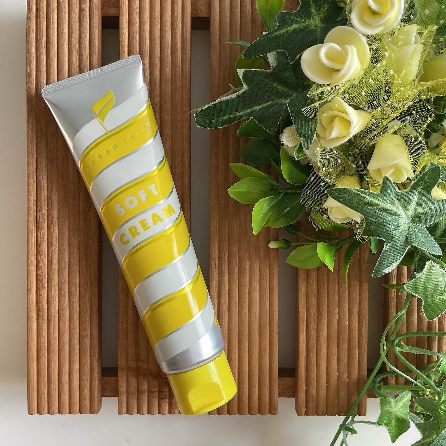 ヘアスタイリング ソフトクリーム/OCEAN TRICO/ヘアワックス・クリームを使ったクチコミ（1枚目）