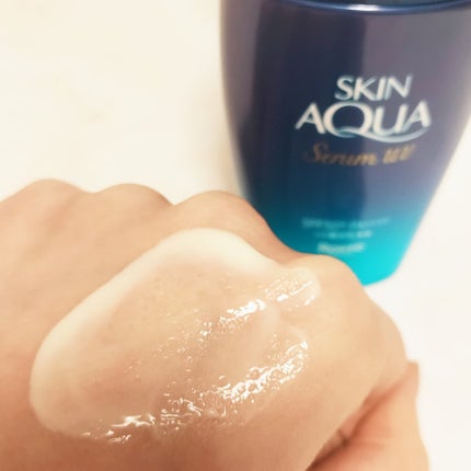 スキンアクア ヒアルロンセラムUV/スキンアクア/日焼け止めローションを使ったクチコミ(4枚目)