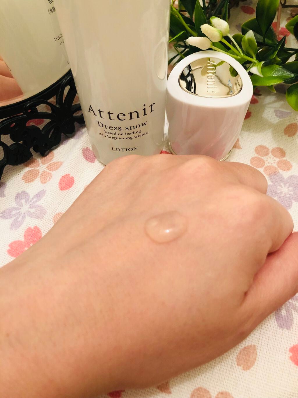 ドレススノー ローション【医薬部外品】 /アテニア/化粧水を使ったクチコミ(3枚目)