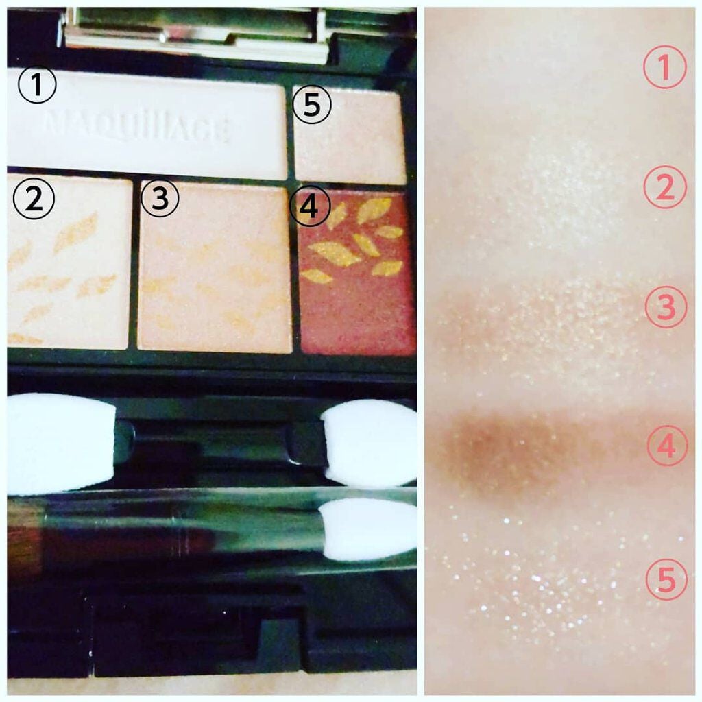 ドラマティックスタイリングアイズ/マキアージュ/アイシャドウパレットを使ったクチコミ(3枚目)