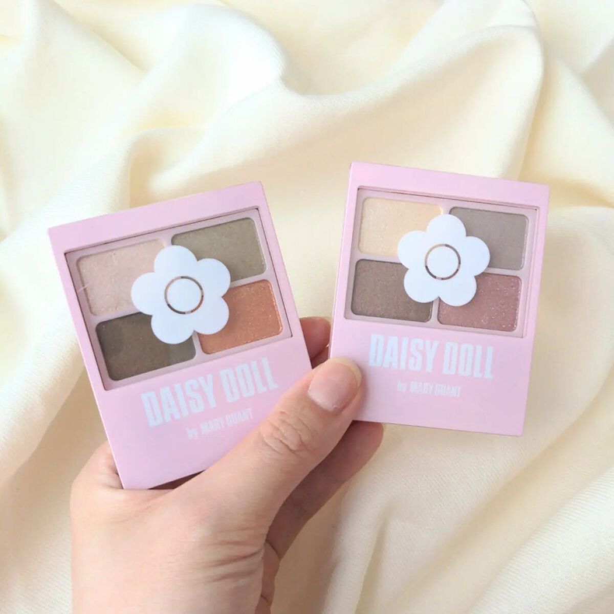 デイジードール アイカラー パレット/DAISY DOLL by MARY QUANT/アイシャドウパレットを使ったクチコミ（2枚目）