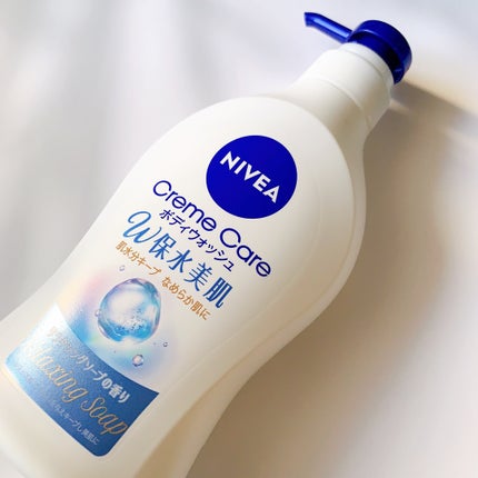 クリームケア ボディウォッシュ W保水美肌 リラクシングソープの香り/ニベア/ボディソープを使ったクチコミ(1枚目)