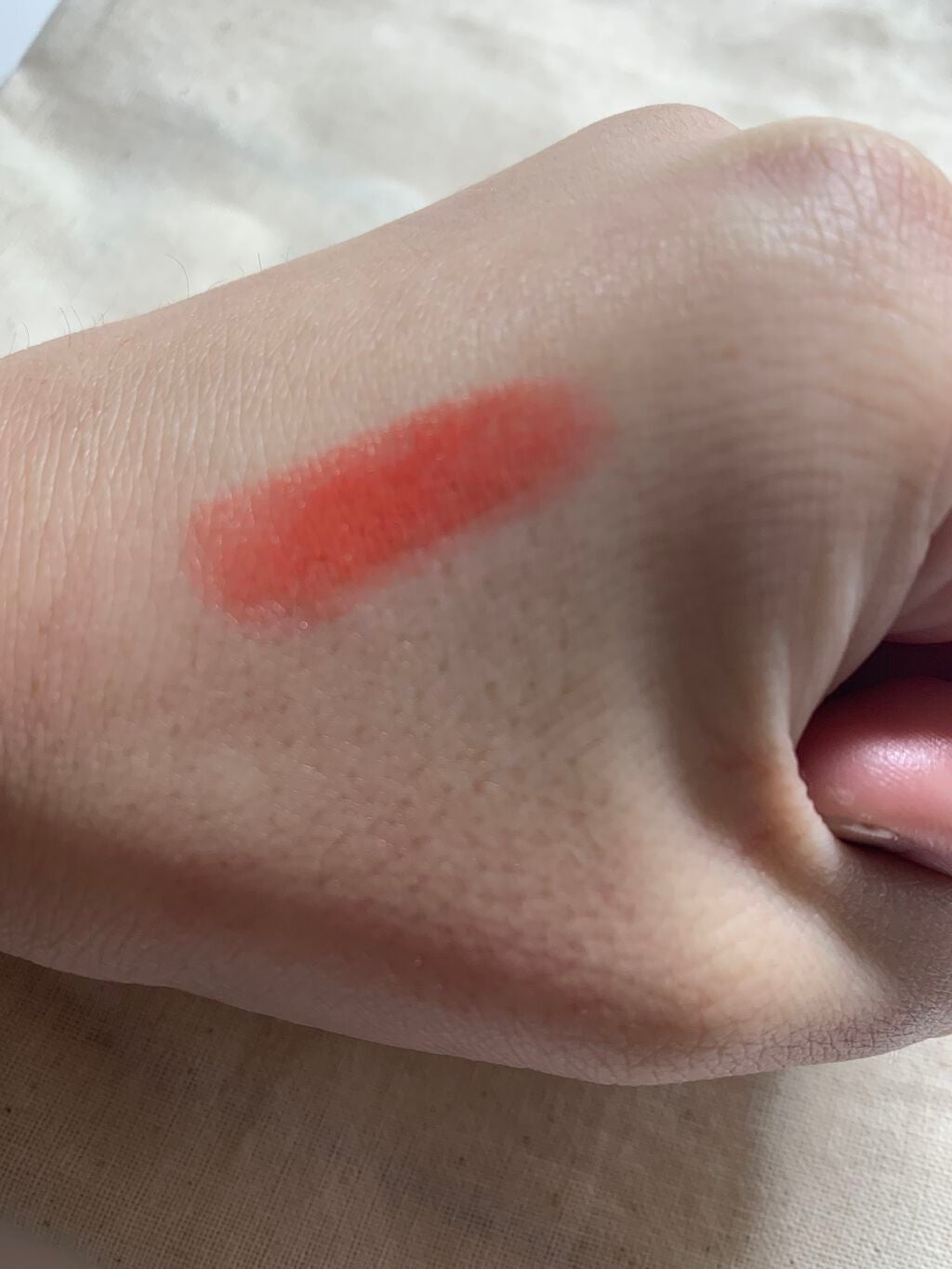 ルージュ ヴォリュプテ シャイン/YVES SAINT LAURENT BEAUTE/口紅を使ったクチコミ(2枚目)