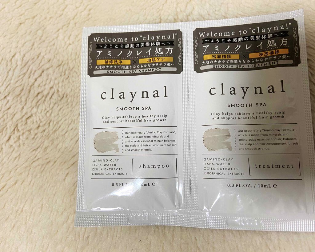 スムーススパ　シャンプー／スムーススパ　トリートメント/claynal/市販シャンプーを使ったクチコミ（1枚目）