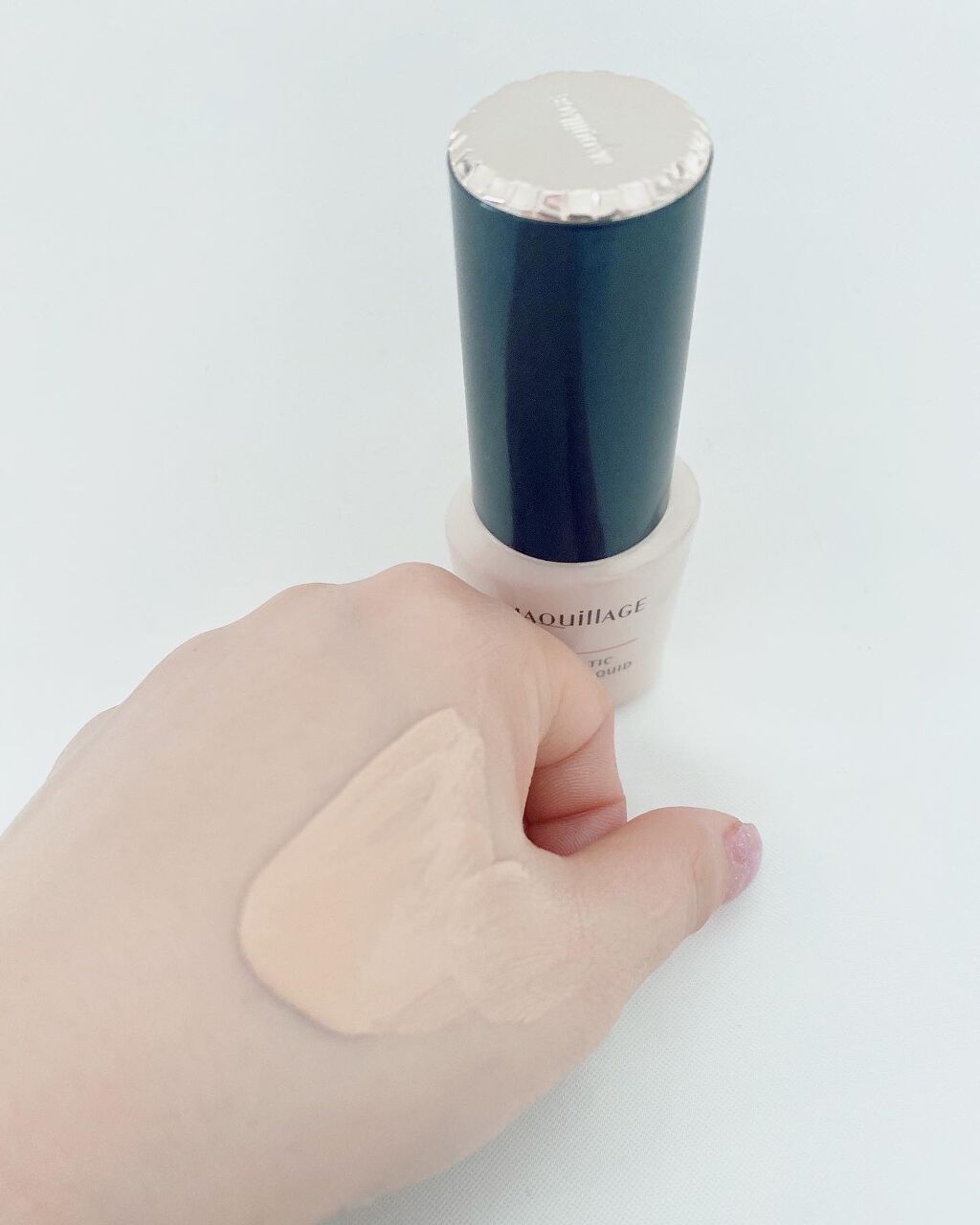 ドラマティックエッセンスリキッド/マキアージュ/リキッドファンデーションを使ったクチコミ(4枚目)