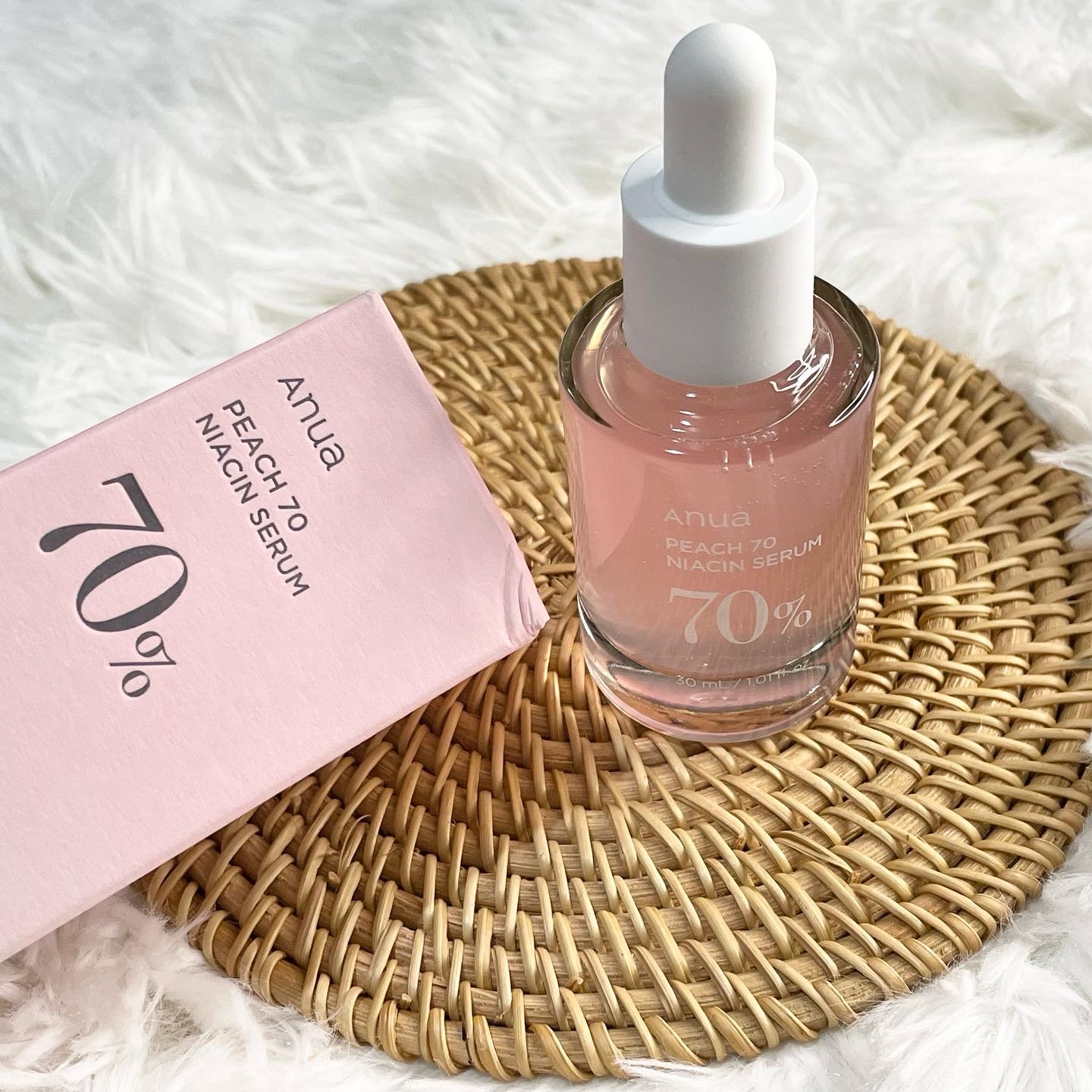 桃70%ナイアシンセラム/Anua/美容液を使ったクチコミ（2枚目）