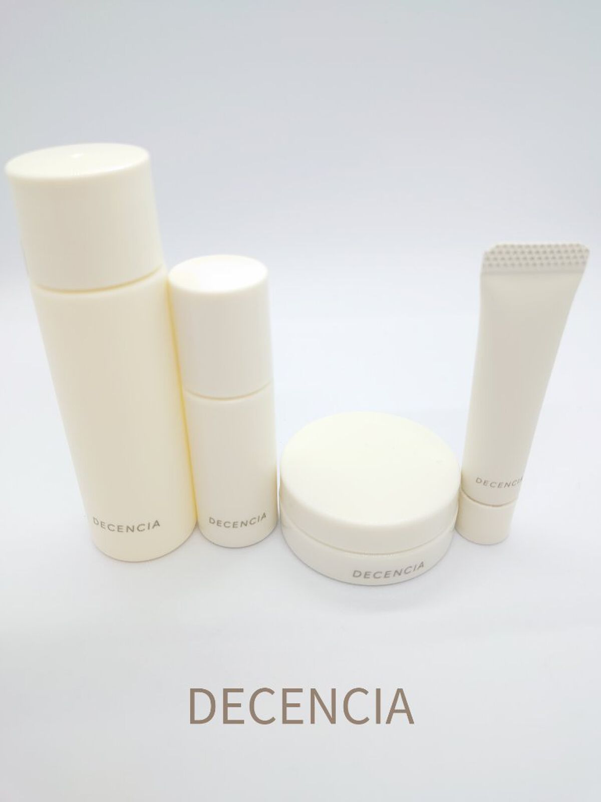 トライアルセット　S/C/DECENCIA/フェイスクリームを使ったクチコミ（1枚目）