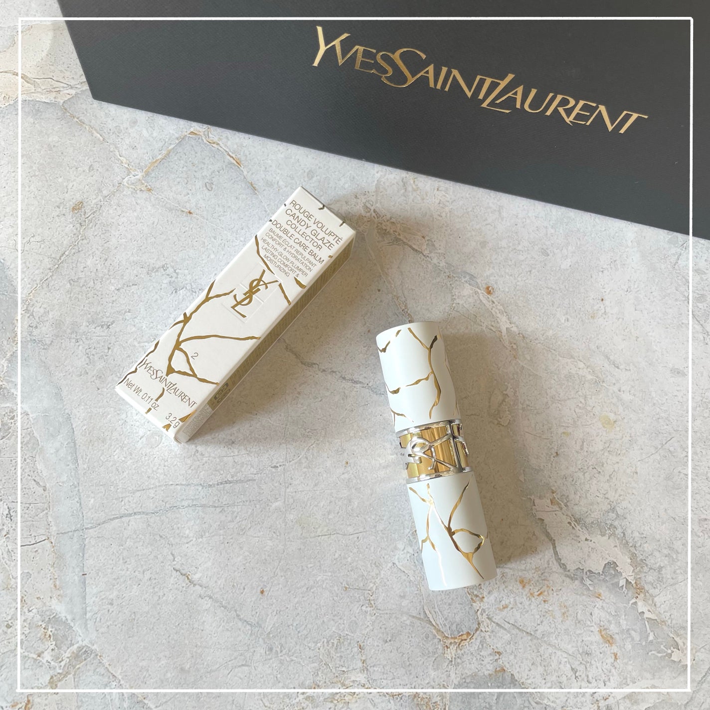 YSL ラブシャイン キャンディグレーズ/YVES SAINT LAURENT BEAUTE/口紅を使ったクチコミ(3枚目)