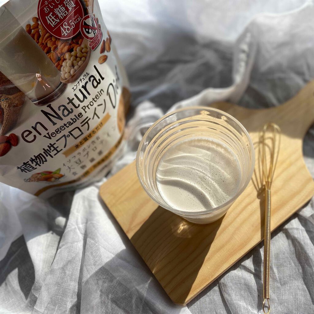 植物性プロテインダイエット/エンナチュラル/ソイプロテインを使ったクチコミ（1枚目）