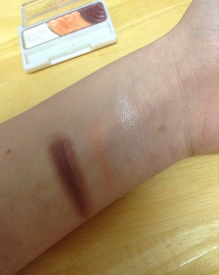 トーンアップアイシャドウ/CEZANNE/アイシャドウパレットを使ったクチコミ(2枚目)