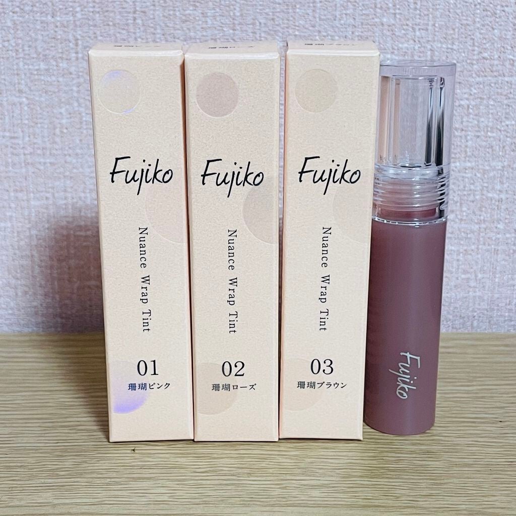 ニュアンスラップティント/Fujiko/リップティントを使ったクチコミ(2枚目)