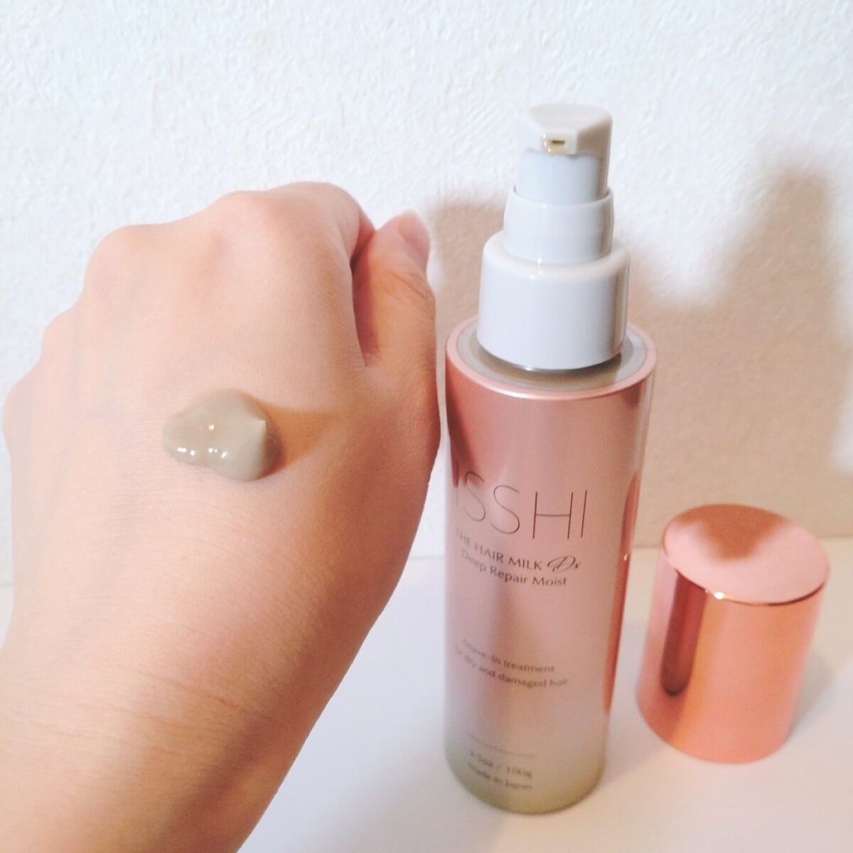イッシ ザ ヘアミルク Dx ディープリペアモイスト/ISSHI/ヘアミルクを使ったクチコミ（3枚目）