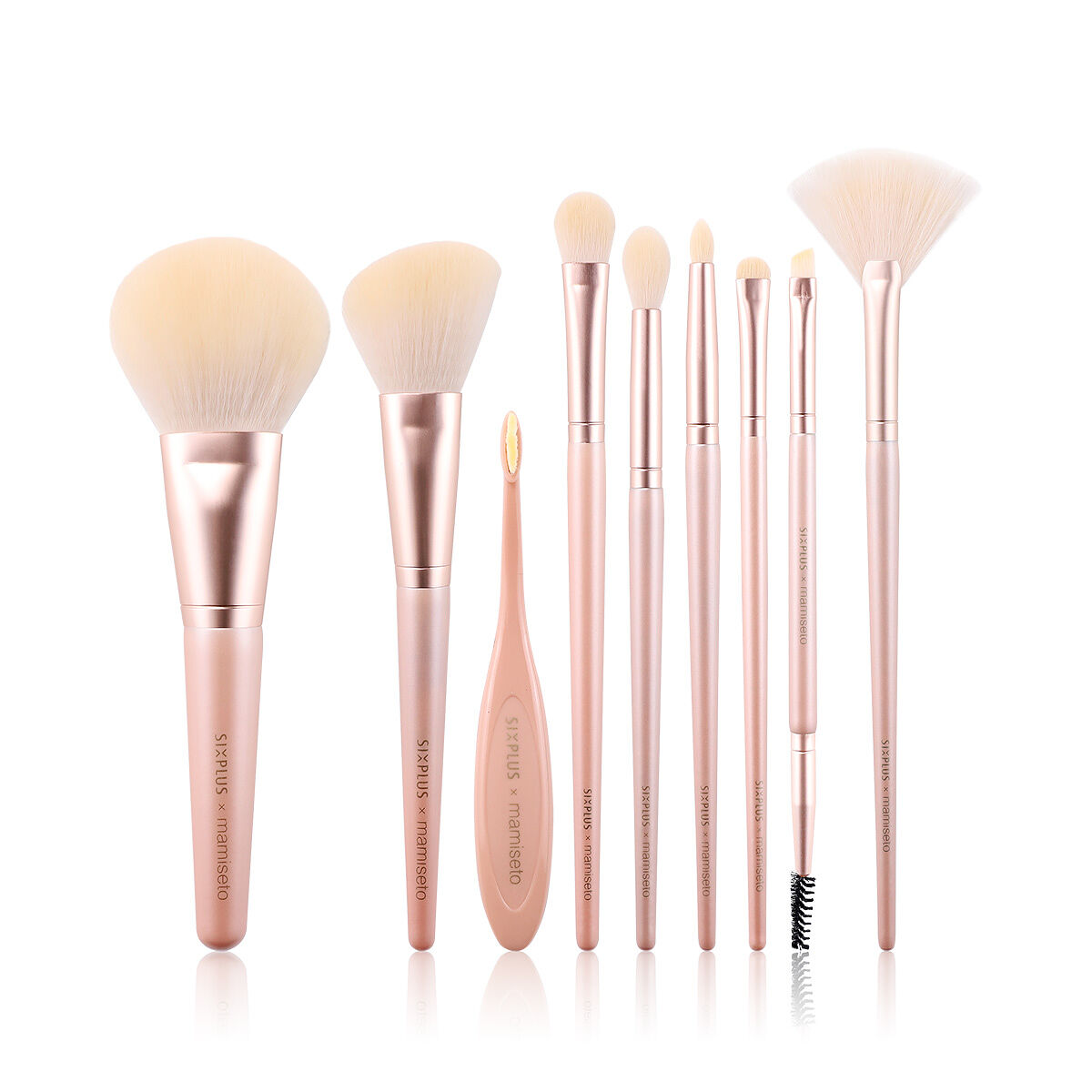 試してみた】SIXPLUS×mamiseto メイクブラシ9本セット SIXPLUSのリアル
