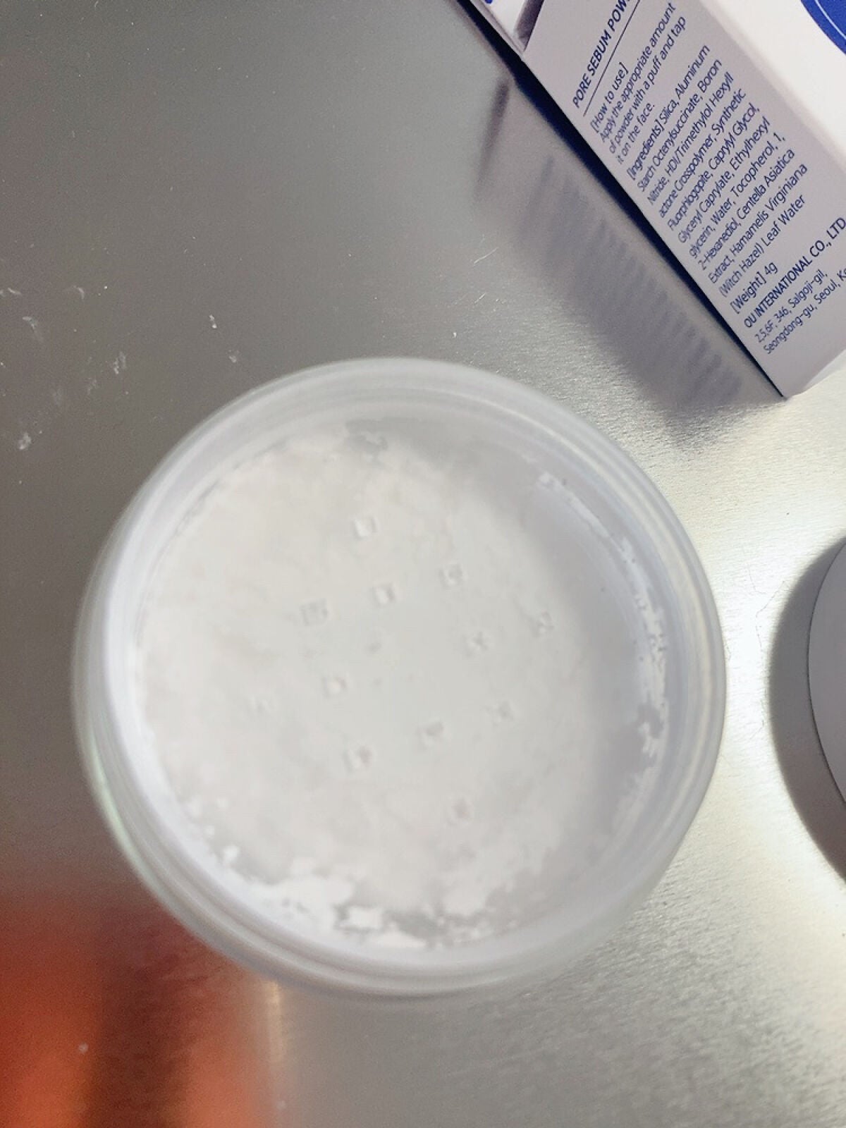 ポアセバムパウダー/One-day's you/ルースパウダーを使ったクチコミ(4枚目)