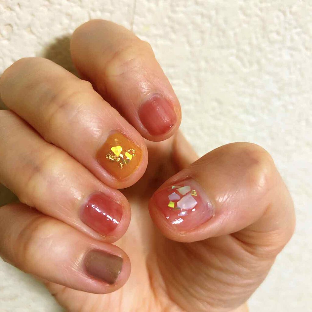 ジーニッシュ 65 ROSE HAZE ローズヘイズ/ジーニッシュマニキュア/マニキュアを使ったクチコミ（2枚目）