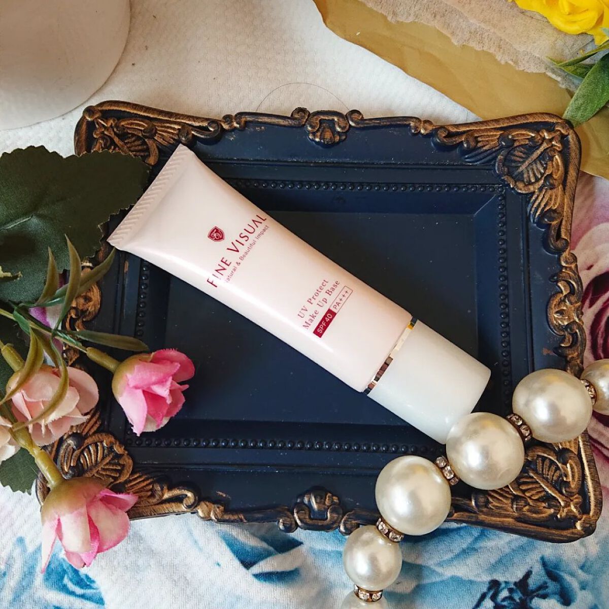 UVプロテクト メイクアップベース/FINE VISUAL/化粧下地を使ったクチコミ（2枚目）
