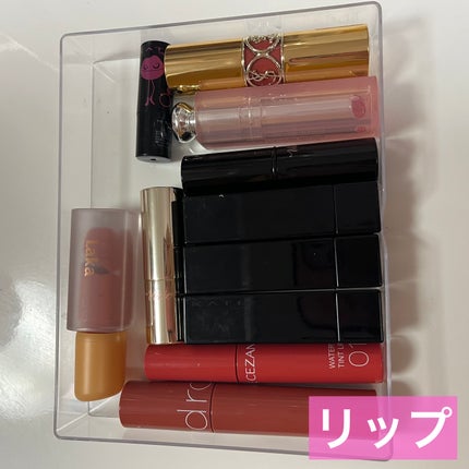 3段式クリアーケース/DAISO/その他化粧小物を使ったクチコミ(3枚目)