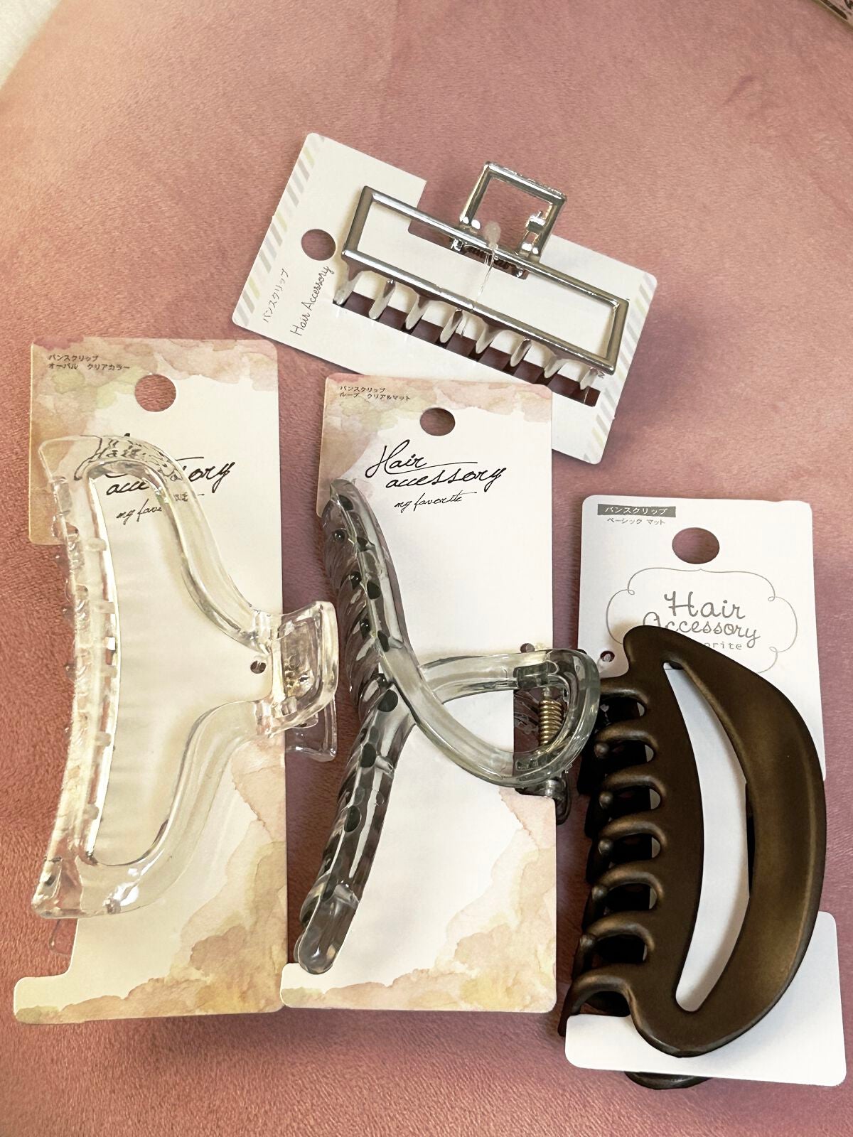 バンスクリップ/セリア/ヘアアクセサリーを使ったクチコミ(3枚目)