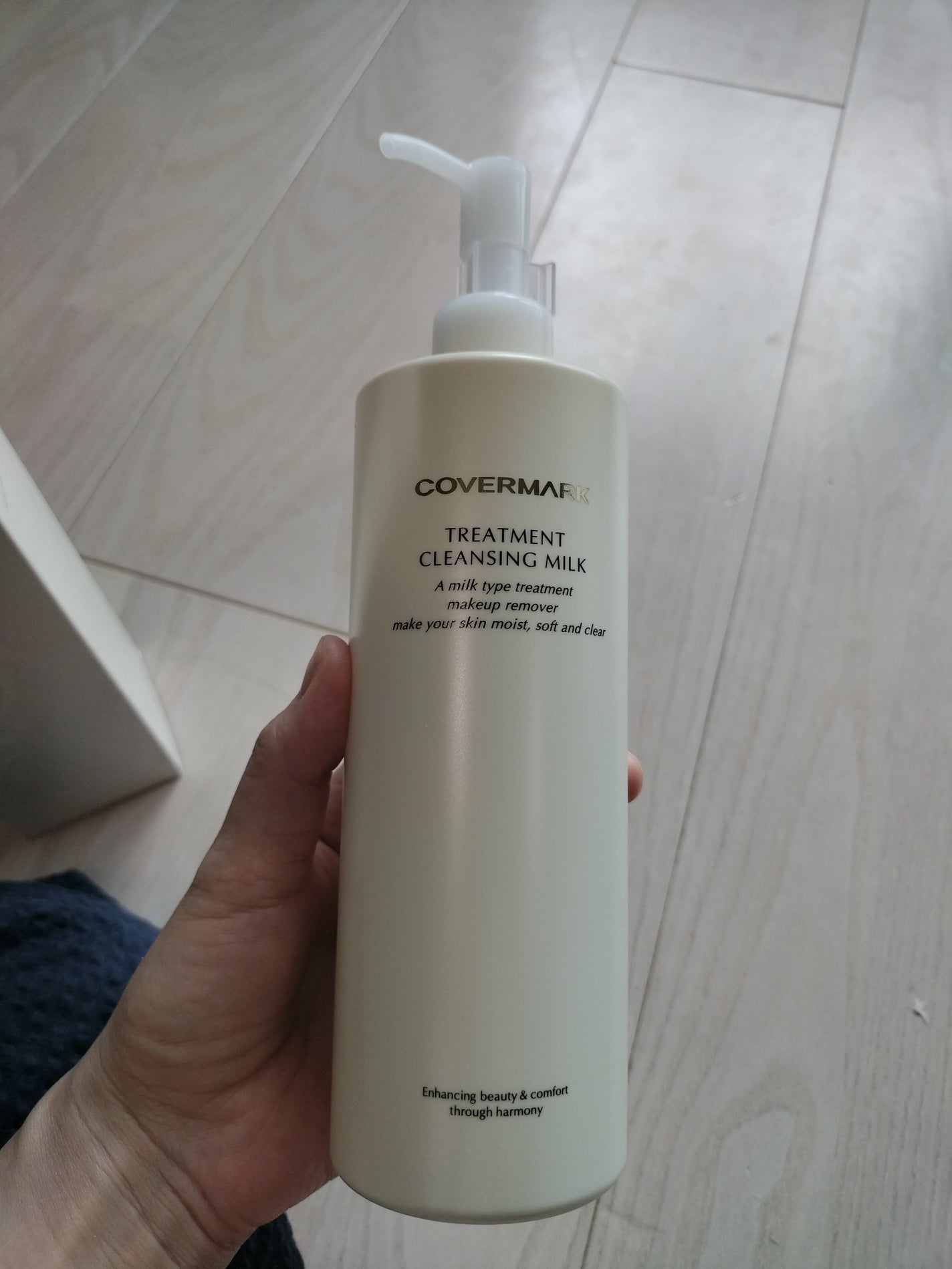 トリートメント クレンジング ミルク/COVERMARK/ミルククレンジングを使ったクチコミ(2枚目)