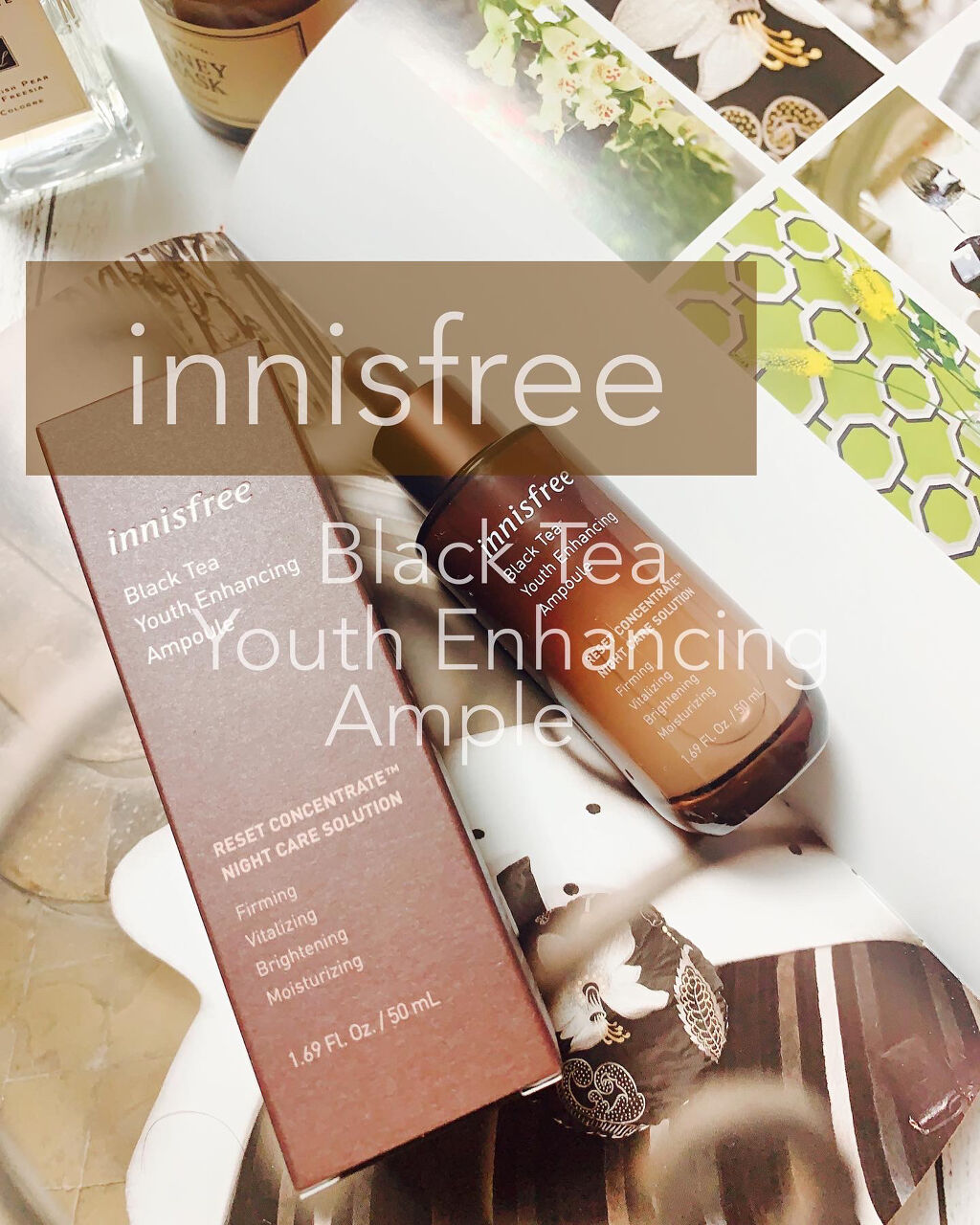 ブラックティー ユース セラム/innisfree/美容液を使ったクチコミ（1枚目）