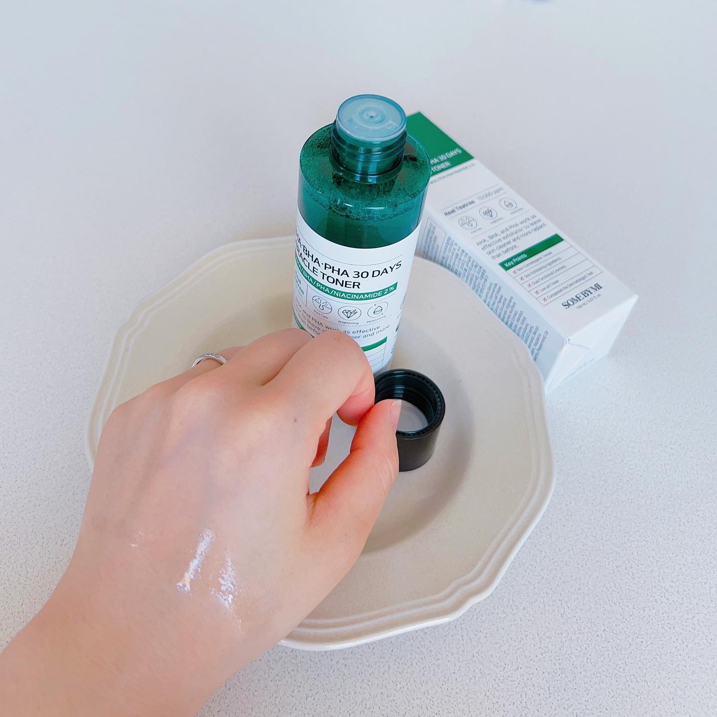 AHA·BHA·PHA 30デイズミラクルトナー/SOME BY MI/化粧水を使ったクチコミ（3枚目）