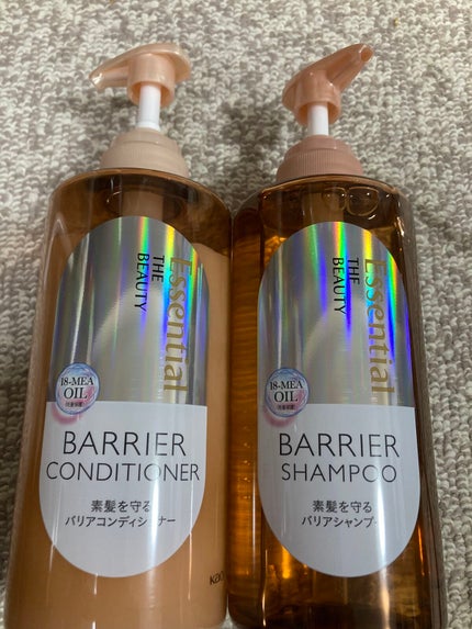 ザビューティ 髪のキメ美容素髪を守る バリアシャンプー/コンディショナー/エッセンシャル/シャンプー・コンディショナーを使ったクチコミ(1枚目)