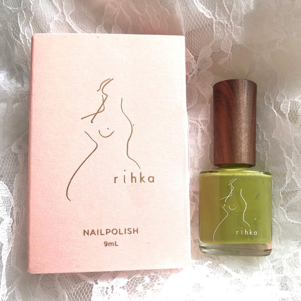 ネイルポリッシュ NAB003 mint tea/rihka/マニキュアを使ったクチコミ（3枚目）