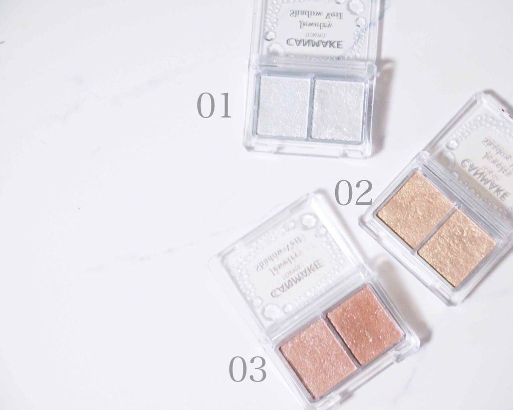 ジュエリーシャドウベール/キャンメイク/アイシャドウパレットを使ったクチコミ（2枚目）