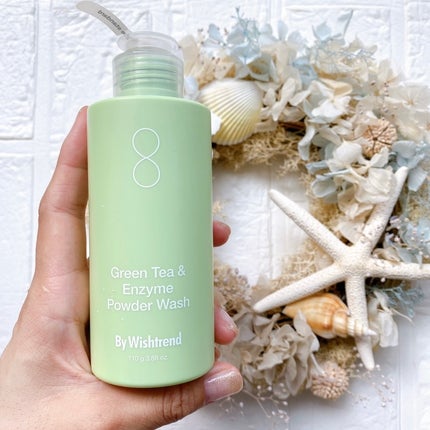 グリーンティー&エンザイムパウダーウォッシュ/By Wishtrend/洗顔パウダーを使ったクチコミ(2枚目)