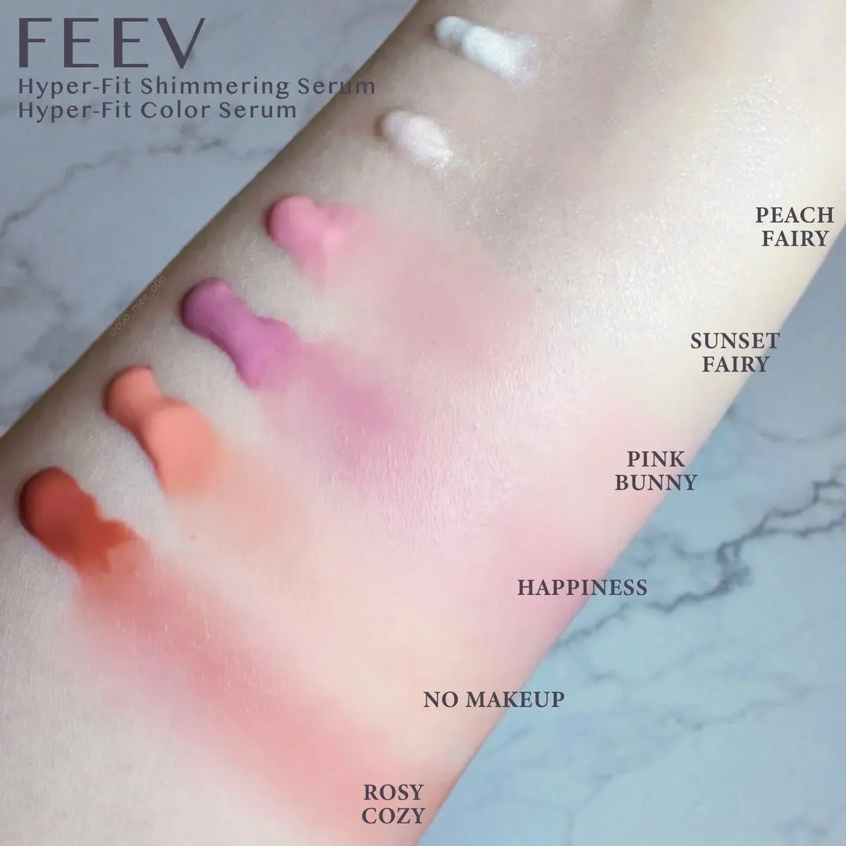 ハイパーフィットシマーリングセラム/FEEV/リキッドハイライトを使ったクチコミ（2枚目）