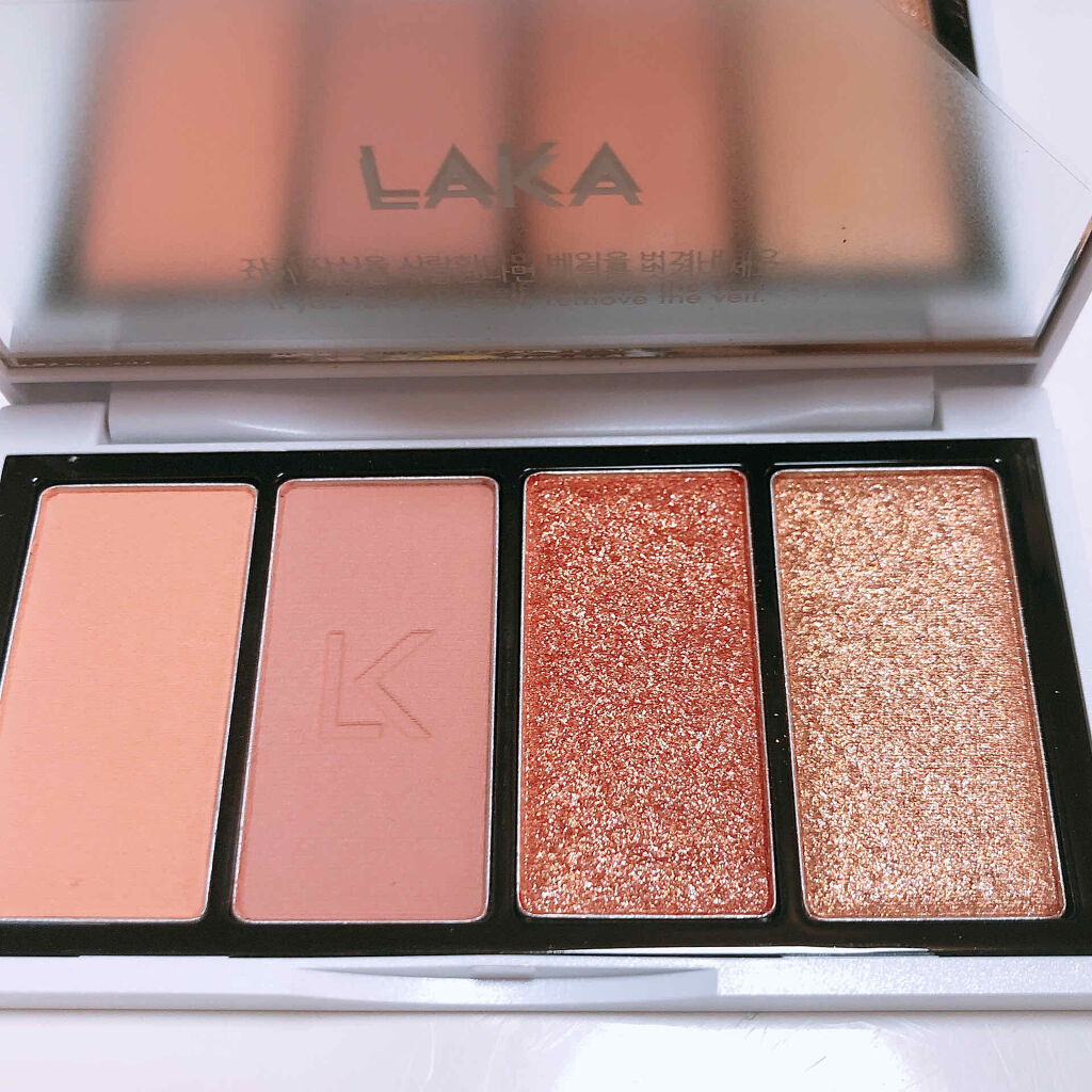 ジャストアイパレット/Laka/アイシャドウパレットを使ったクチコミ（2枚目）