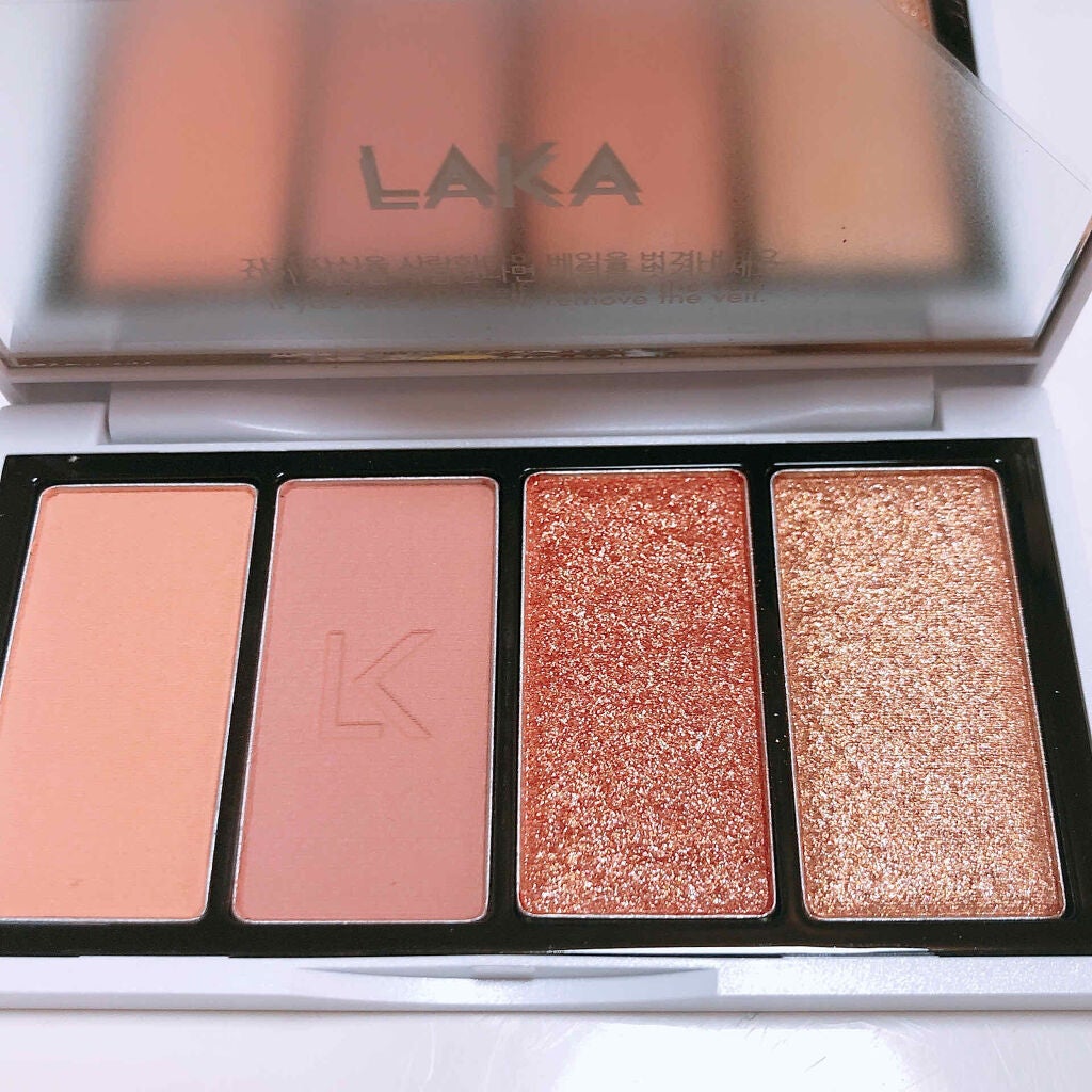 ジャストアイパレット/Laka/アイシャドウパレットを使ったクチコミ(2枚目)