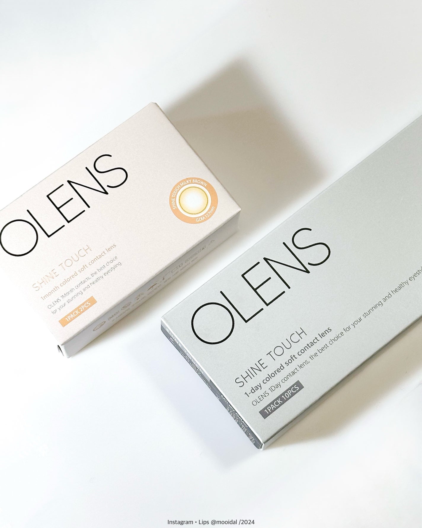 ShineTouch 1day/OLENS/ワンデー(1DAY)カラコンを使ったクチコミ(2枚目)