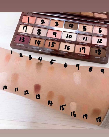 アイラブチョコレート/MAKEUP REVOLUTION/アイシャドウパレットを使ったクチコミ(4枚目)