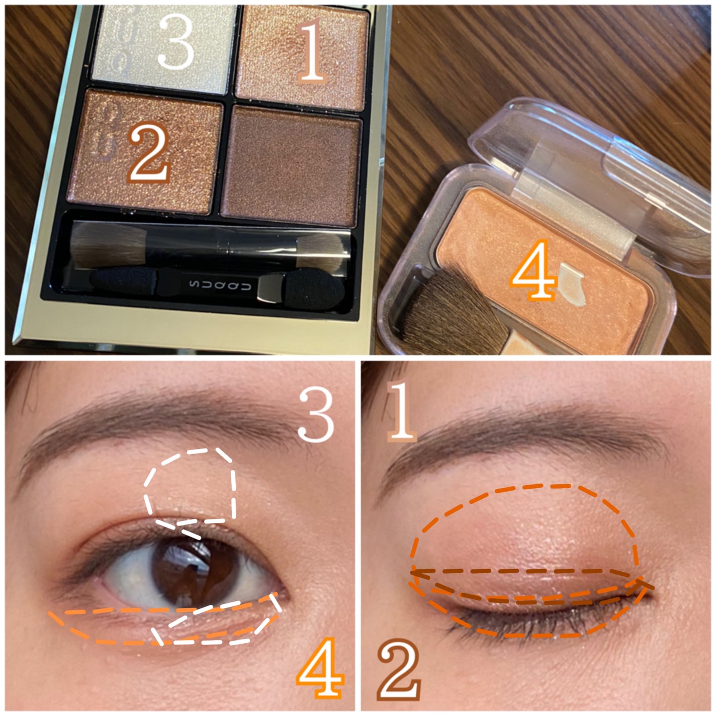 ナチュラル チークN/CEZANNE/パウダーチークを使ったクチコミ(3枚目)