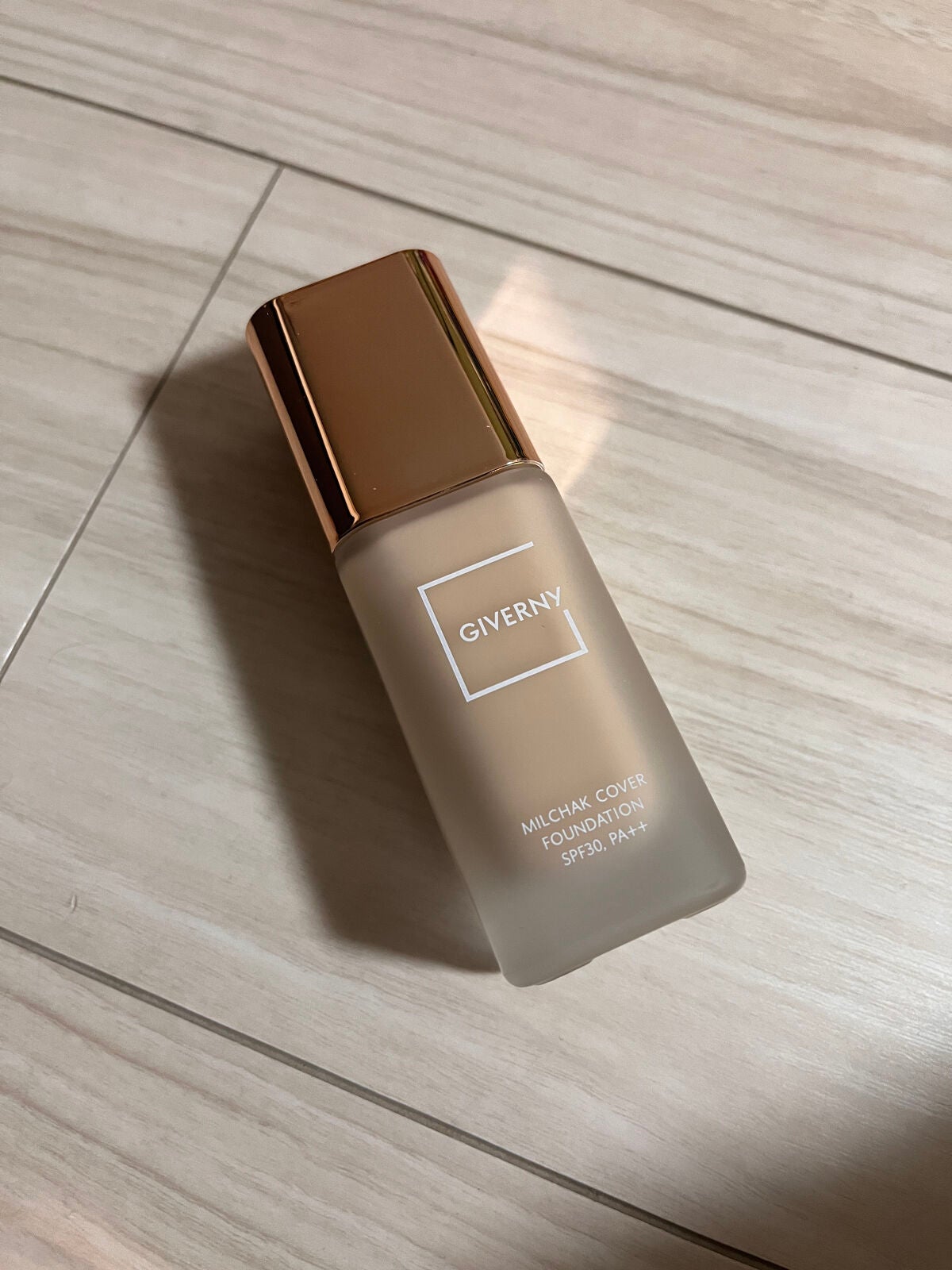 密着カバーファンデーション/GIVERNY/リキッドファンデーションを使ったクチコミ(1枚目)