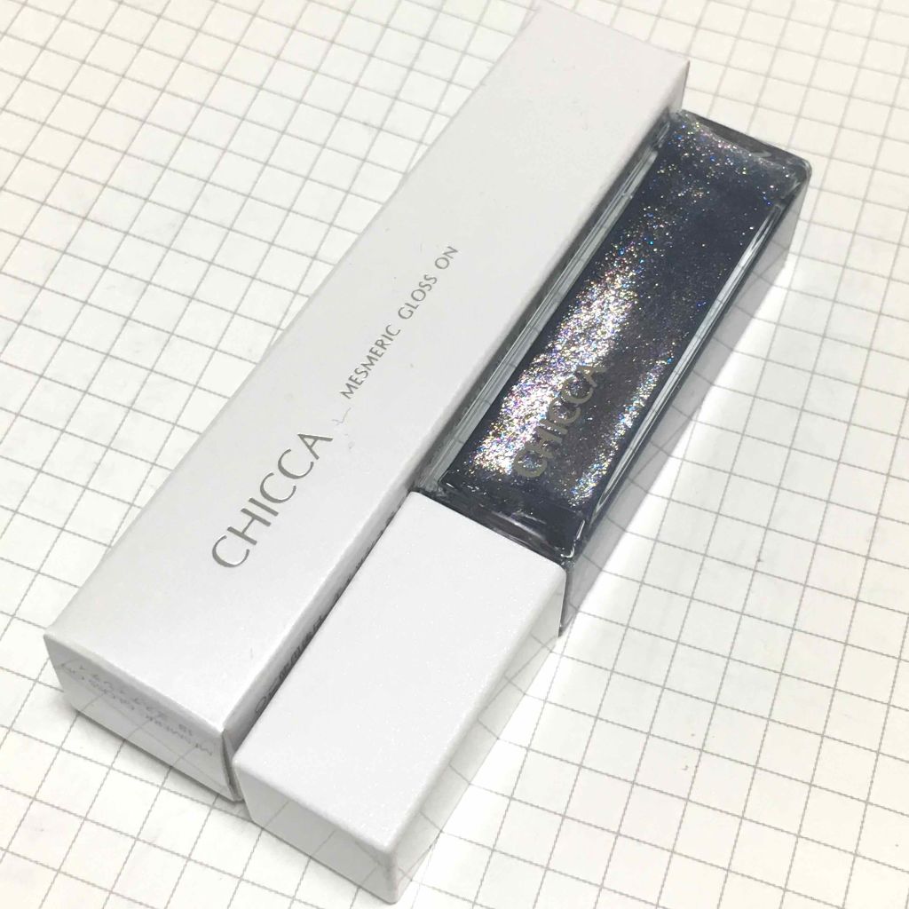 メスメリック グロスオン 19 ミスティシティ/CHICCA/リップグロスを使ったクチコミ（1枚目）