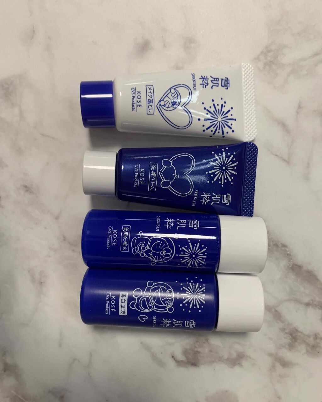 スキンケアセット D2(ドラえもん 50 周年限定デザイン)/雪肌粋/スキンケアキットを使ったクチコミ(4枚目)