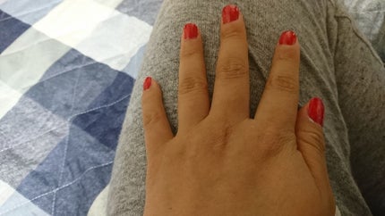 ピールオフマニキュア/キャンドゥ/マニキュアを使ったクチコミ(2枚目)